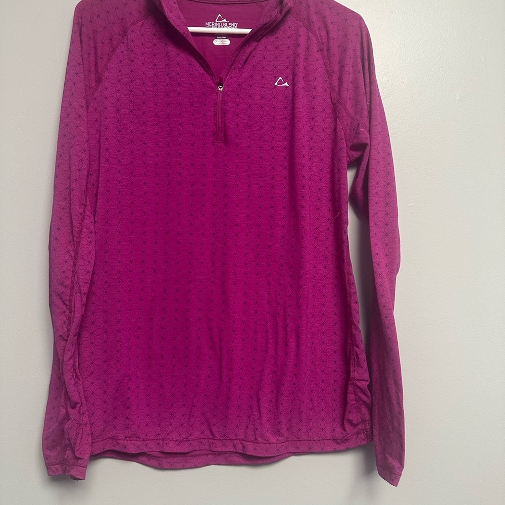 Paradox Magenta Quarter-Zip Pullover